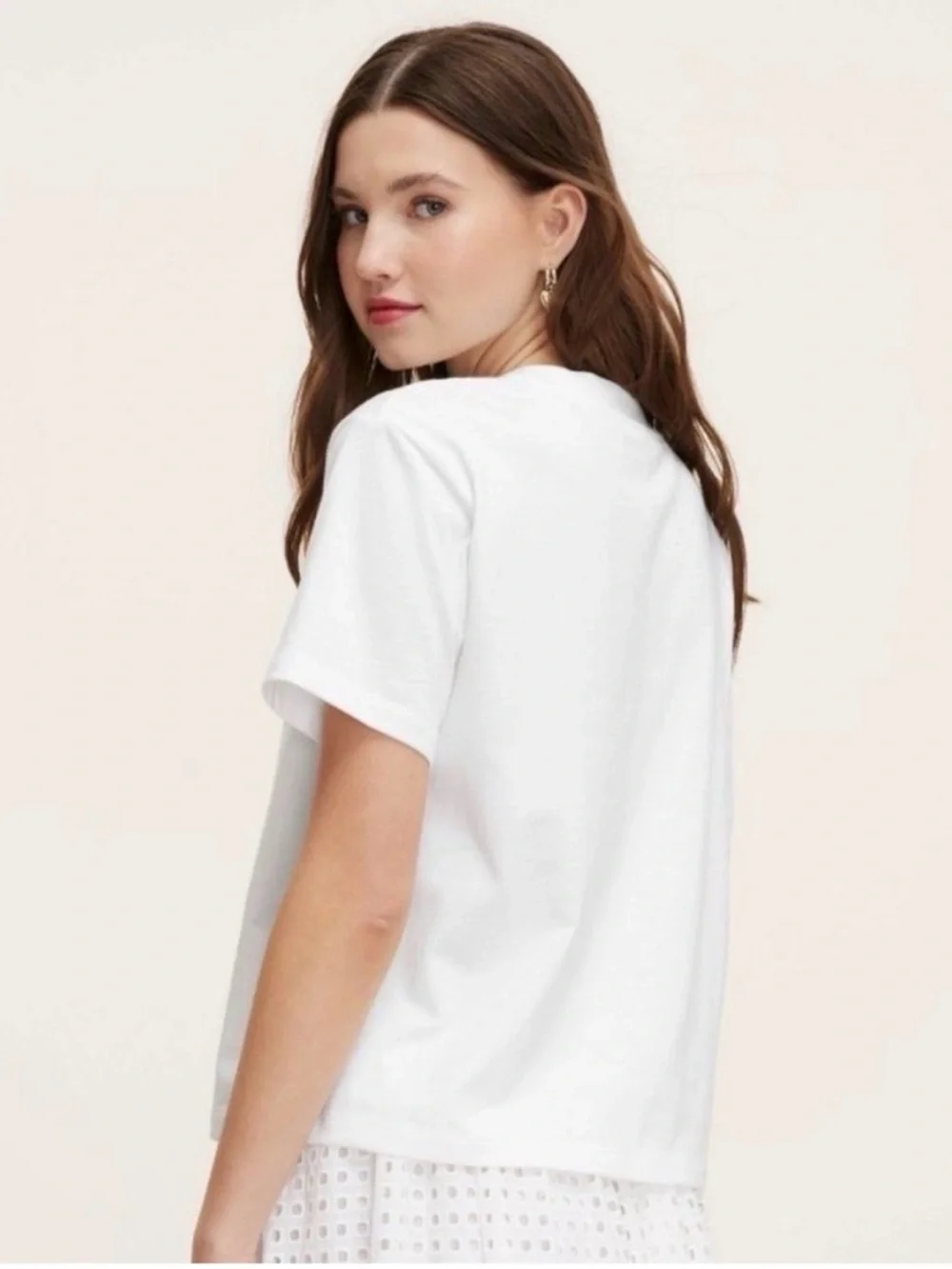 NW kate spade New york x Target Champagne & French Fries Short Sleeve T-Shirt XS